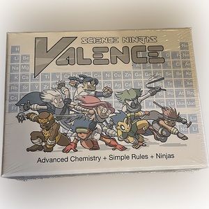 Valence Science Ninja Card Game NWT